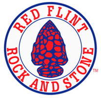Red Flint Rock and Stone